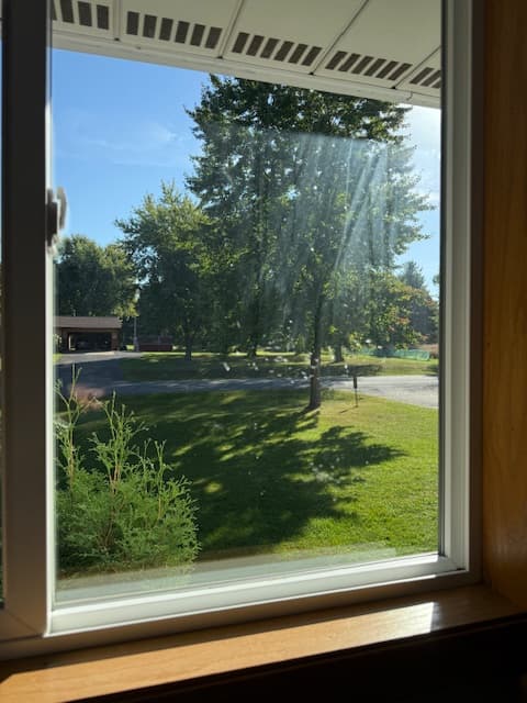 Window before professional cleaning from the final Windows 420 set